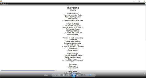 Adding lyrics .